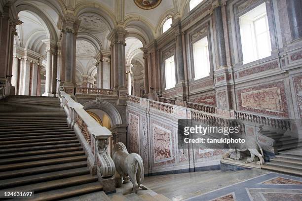 caserta royal palace - palace stock pictures, royalty-free photos & images