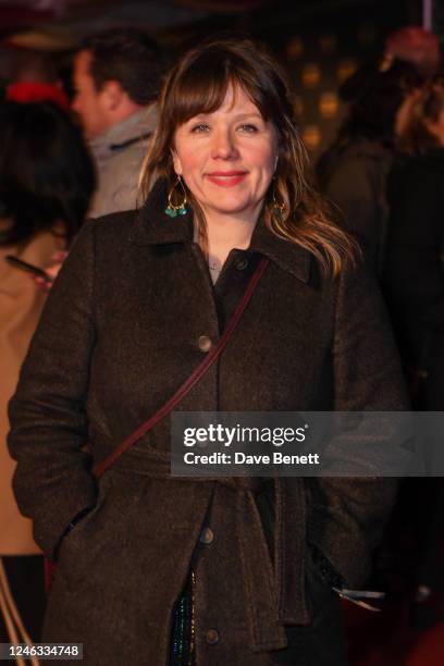 Kerry Godliman attends the European Premiere of Cirque du Soleil's "Kurios: Cabinet Of Curiosities" at the Royal Albert Hall on January 18, 2023 in...