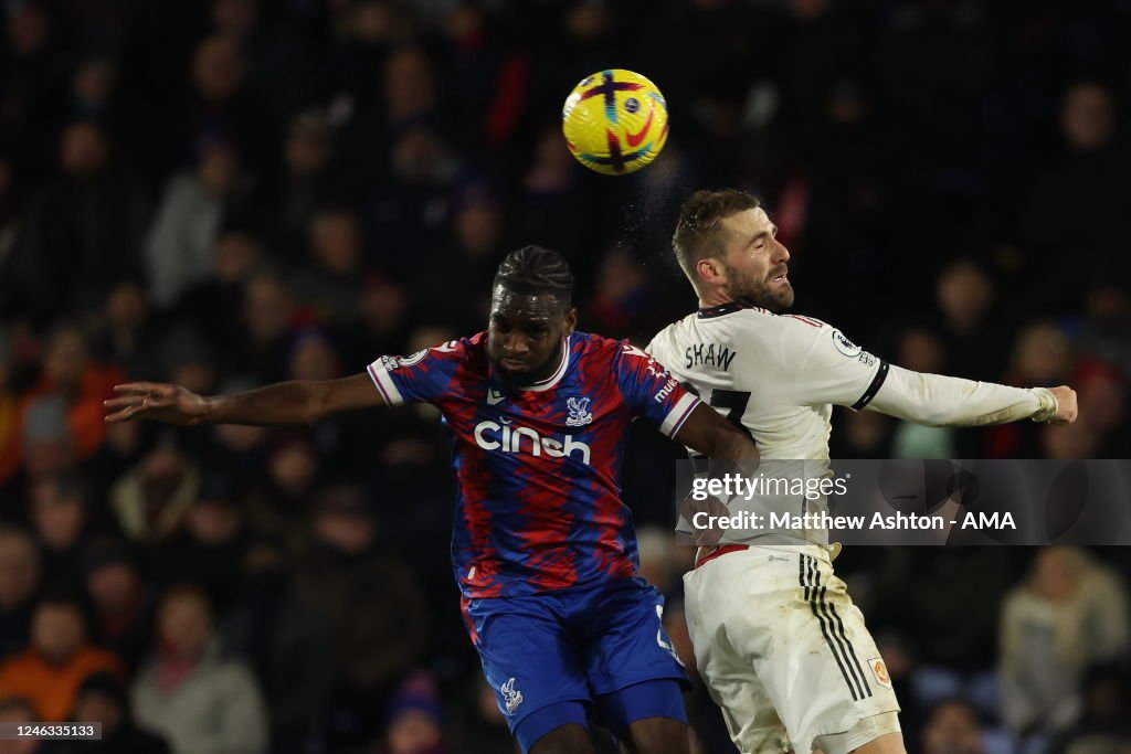 Crystal Palace v Manchester United - Premier League