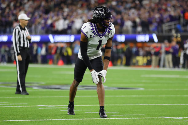 2023 NFL Mock Draft: Pre Senior Bowl Edition 12 Horned Frogs wide receiver Quentin Johnston during the Georgia Bulldogs game versus the TCU Horned Frogs in the College Football National Championship