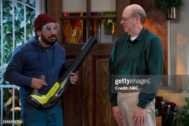 Lopez vs Van Bryan" Episode 109 -- Pictured: Al Madrigal as Oscar, Stephen Tobolowsky as Sam Van Bryan --