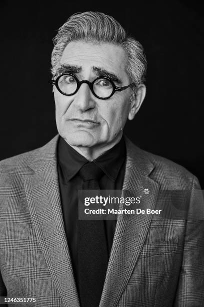 Eugene Levy of Apple TV+'s 'The Reluctant Traveler' poses for a portrait during the 2023 Winter Television Critics Association Press Tour at The...