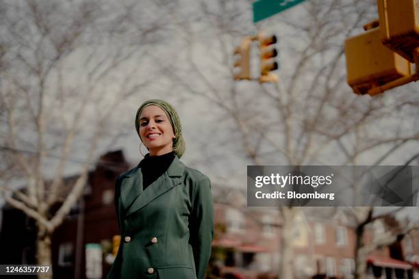 Rana Abdelhamid, founder of International Muslim Women's Initiative for Self-Empowerment , in the Queens borough of New York, US, on Wednesday, March...