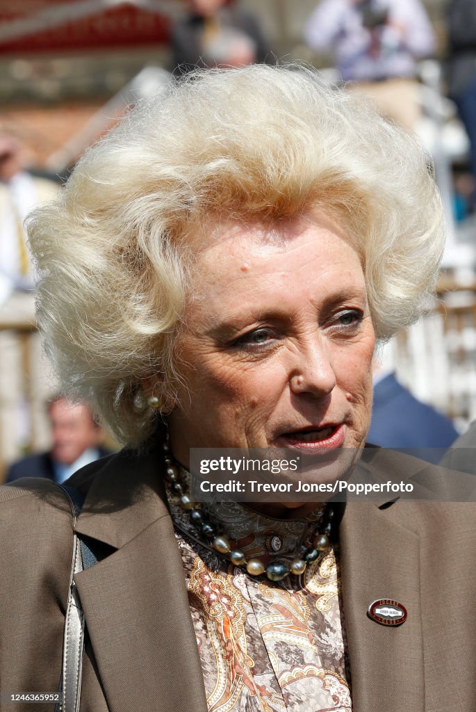 Racehorse owner and breeder Kirsten Rausing of Lanwades Stud at York ...
