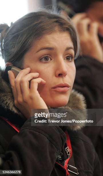 Elodie Garamond Director of the French Racing and Breeding Committee , at Tattersalls October Yearling Sales in Newmarket, 5th October 2004.
