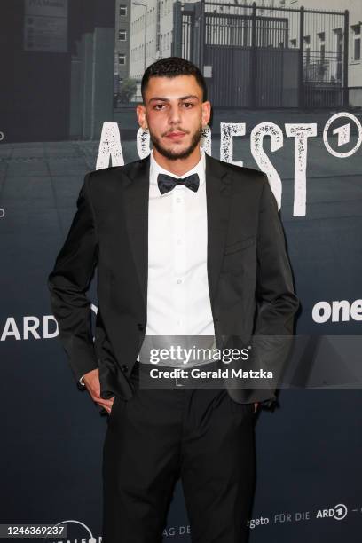 Koder Xidir Alian attends the "Asbest" Series Premiere at Passage Kino on January 19, 2023 in Berlin, Germany.