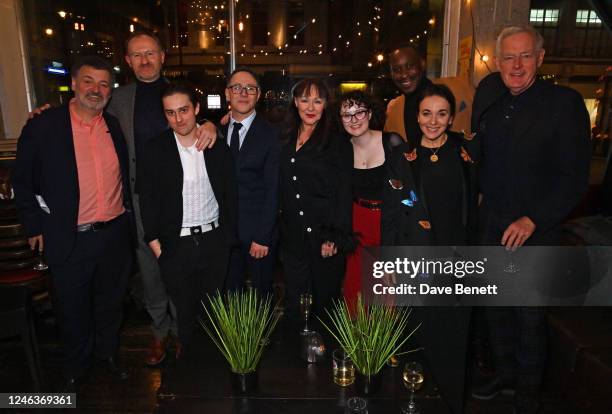 Steven Moffat, Mark Gatiss, Gabriel Howell, Reece Shearsmith, Frances Barber, Maddie Holliday, Marcus Onilude, Amanda Abbington and Michael Simkins...