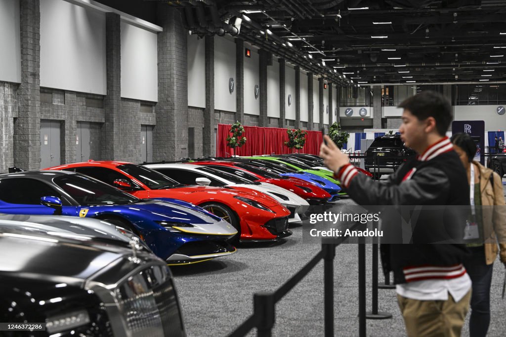 Washington Auto Show is held at the Walter E. Washington Convention