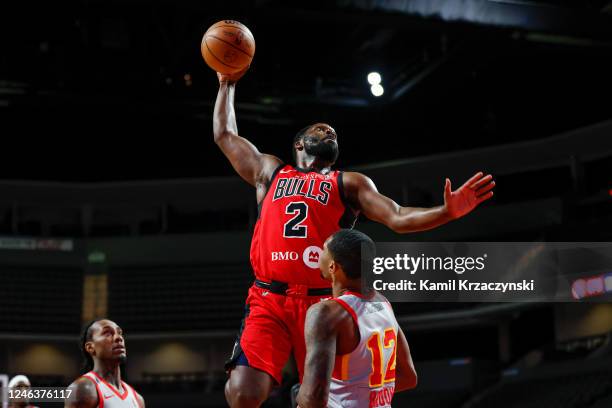 Jeremy Pargo of the Windy City Bulls goes to the basket against the College Park Skyhawks during the second half of an NBA G-League game on January...