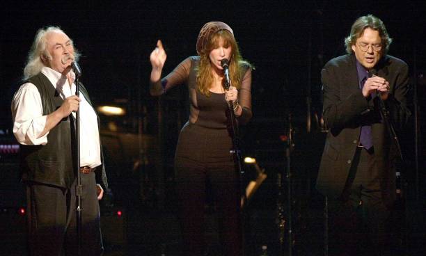 Musical greats David Crosby, Carly Simon and Jimmy Webb perform during the TNT Master's Series Tribute to former Beach Boy Brian Wilson 29 March,...