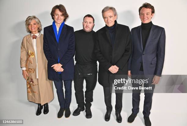 Helene Mercier-Arnault, Jean Arnault, Louis Vuitton Watches Marketing and Development Director,, Kim Jones, Artistic Director of Dior Homme,, LVMH...