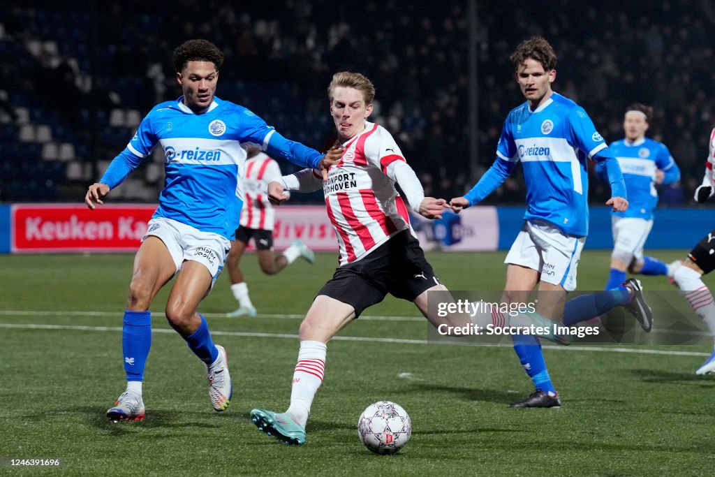 Bowat Simon Colyn of PSV U23, Ibane Bowat of FC Den Bosch, Teun van... News ...