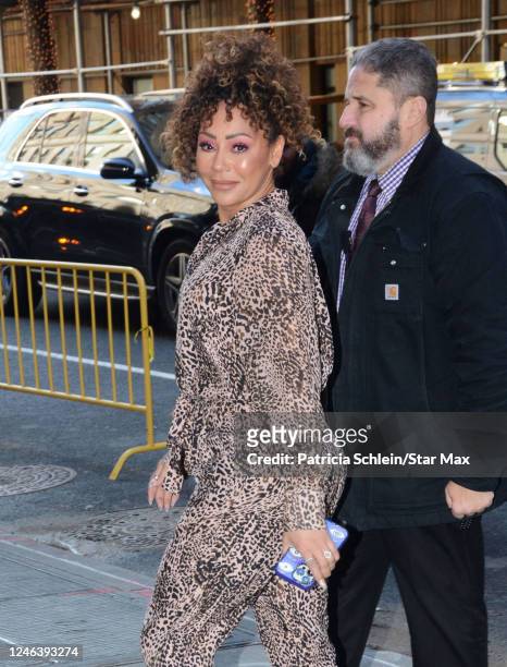 Mel B is seen on January 20, 2023 in New York City.