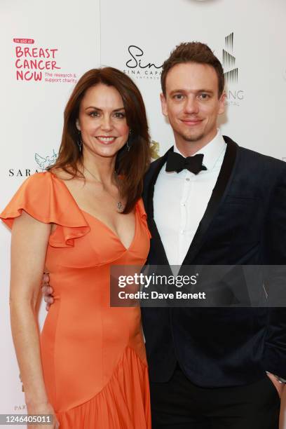 Beverley Turner and James Cracknell attend the Inspiration Awards For Women 2023 at The Landmark Hotel on January 20, 2023 in London, England.