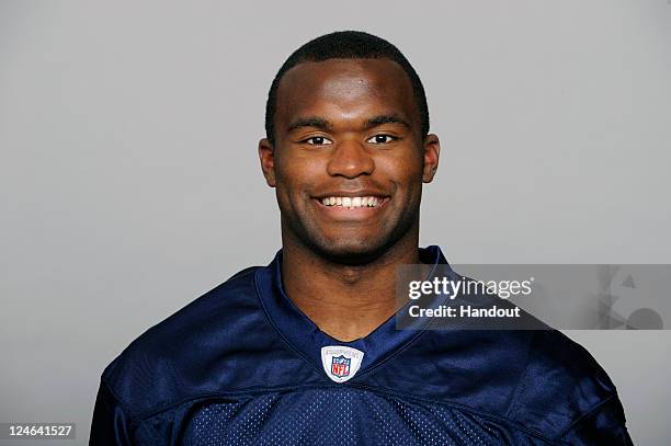 In this handout image provided by the NFL, Myron Rolle of the Tennessee Titans poses for his NFL headshot circa 2011 in Nashville, Tennessee.