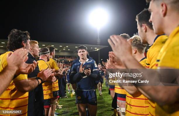 Belfast , United Kingdom - 21 January 2023; Sale Sharks captain Ben Curry after his side's defeat in the Heineken Champions Cup Pool B Round 4 match...