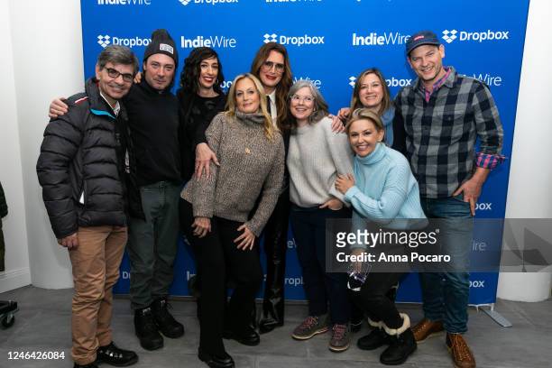 George Stephanopoulos , Lana Wilson and Ali Wentworth and guests are seen at the IndieWire Sundance Studio, Presented by Dropbox on January 21, 2023...
