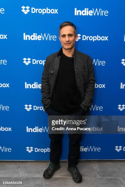 Gael Garcia Bernal at the IndieWire Sundance Studio, Presented by Dropbox on January 21, 2023 in Park City, Utah.