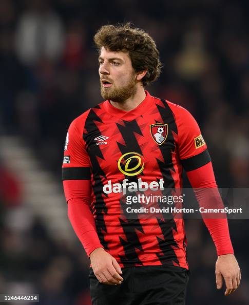 Bournemouth's Ben Pearson during the Premier League match between AFC... News Photo - Getty Images