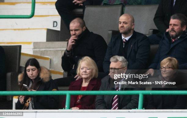 Hearts Manager Robbie Neilson during a Scottish Cup Fourth Round match between Hibernian and Heart of Midlothian at Easter Road, on January 22 in...