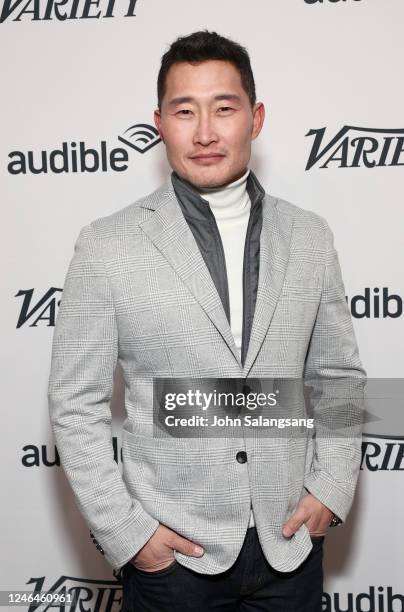 Daniel Dae Kim at Variety x Audible Cocktails and Conversations on January 22, 2023 in Park City, Utah.