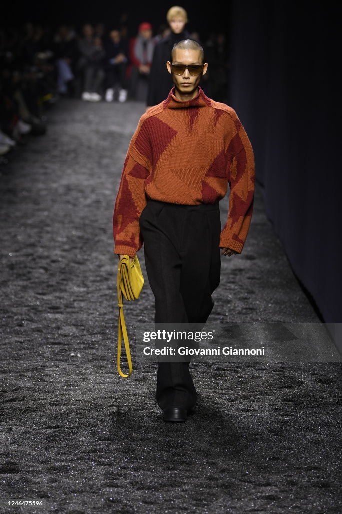 Runway at Zegna RTW Men's Fall 2023 on January 16, 2023 in Milan ...