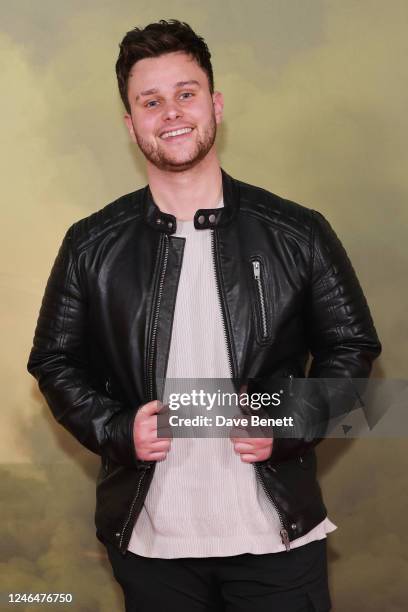 Mikey Cobban attends the VIP Immersive Screening of "Plane" at Cineworld Leicester Square on January 23, 2023 in London, England.