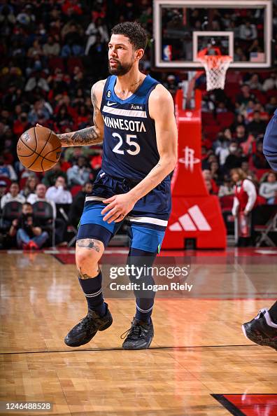 Austin Rivers Wolves Austin Rivers of the Minnesota Timberwolves drives to the basket ...