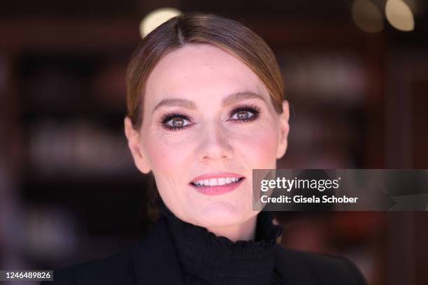 Martina Hill during the premiere of the new Constantin Film movie "Caveman" on January 23, 2023 in Munich, Germany.