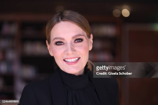 Martina Hill during the premiere of the new Constantin Film movie "Caveman" on January 23, 2023 in Munich, Germany.
