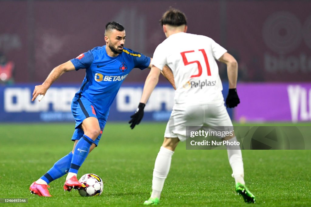 Valentin Cretu in action during Romania Superliga: A.F.C. News Photo -  Getty Images