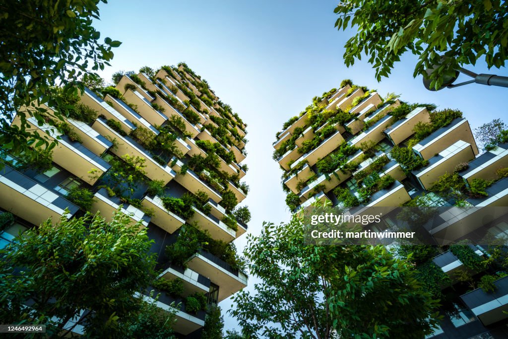 Bosco Vertikale Baumhäuser in Mailand Italien