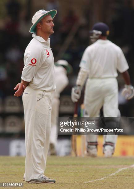 Graham Thorpe of England in the field on day four of the 2nd Test match between Sri Lanka and England at Asgiriya Stadium, Kandy, Sri Lanka, 13th...