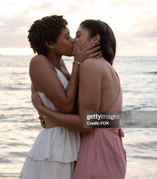 Kiara Barnes and guest star Maria Gabriela Gonzalez in The Urn episode of FANTASY ISLAND airing Monday, Jan. 30 on FOX.