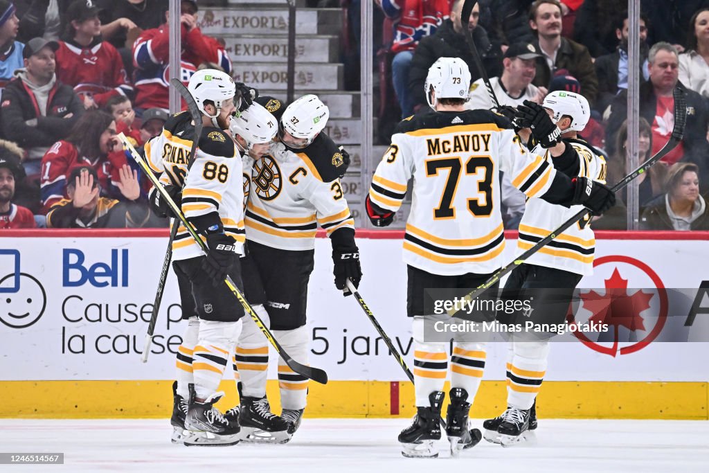 Boston Bruins v Montreal Canadiens
