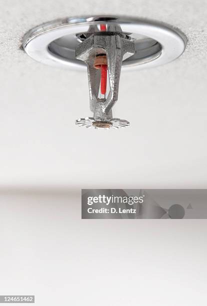 fire sprinkler - fire sprinkler stock pictures, royalty-free photos & images