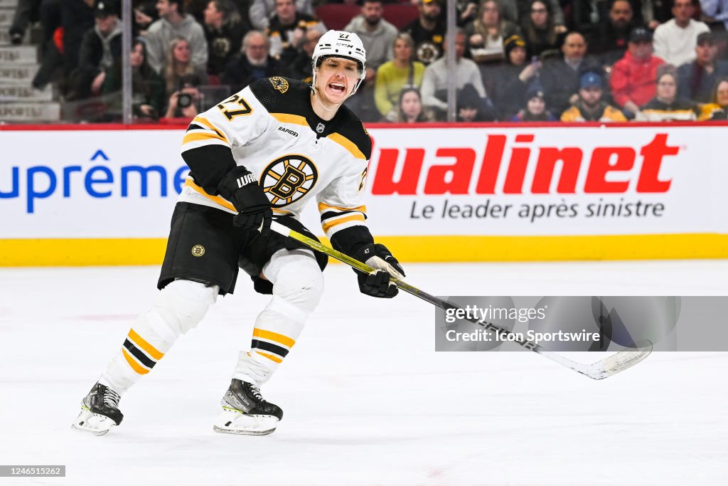 NHL: JAN 24 Bruins at Canadiens