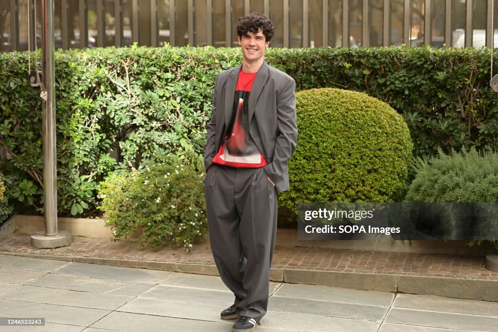 Sam Spata Giuseppe Spata attends the photocall of Rai fiction