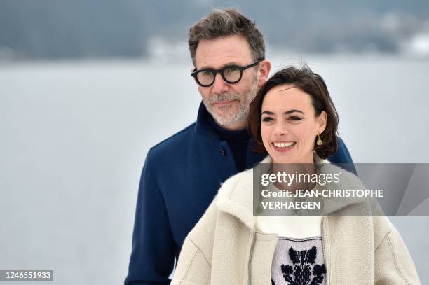 Co-Presidents of the feature film jury for the 30th edition of the Gerardmer Fantastic Film Festival, French-Argentinian actress Berenice Bejo and...