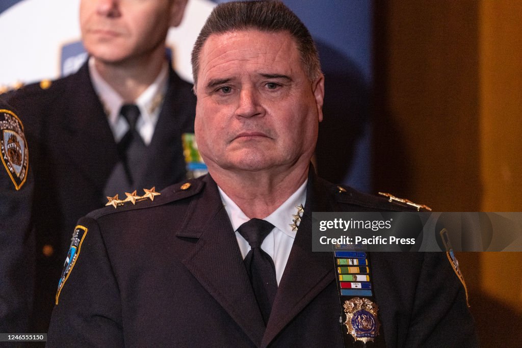 Chief of Detectives James Essig in uniform attends Police...