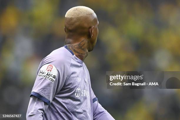 Anderson Talisca of Al Nassr FC during the Saudi Super Cup match between Al Ittihad and Al Nassr at King Fahd International Stadium on January 26,...