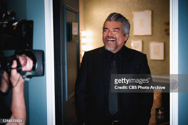 The Late Late Show with James Corden airing Wednesday, January 25 with guests George Lopez, Travis Bennett, and Katie Hannigan.