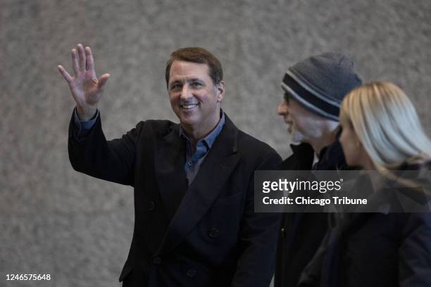 Pitchman Kevin Trudeau leaves the Dirksen U.S. Courthouse on Nov. 30 in Chicago, after a hearing where the FTC alleged he&apos;s still hiding assets...