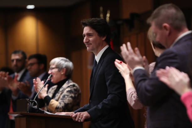 CAN: Prime Minister Justin Trudeau Speaks At Opening Of National Caucus Winter Retreat