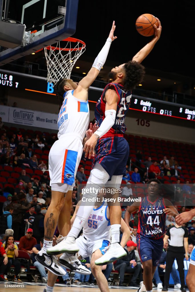 Iowa Wolves Action Phillip Wheeler of the Iowa Wolves shoots the ball against the... News ...