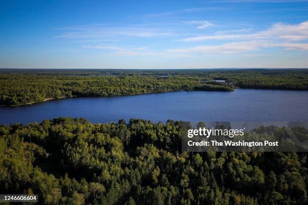 Lake within the Boundary Waters Canoe Area Wilderness is seen on Wednesday, September 4 in Ely, MN.