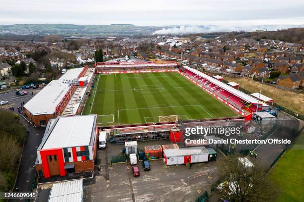 GBR: Accrington Stanley v Leeds United: Emirates FA Cup Fourth Round