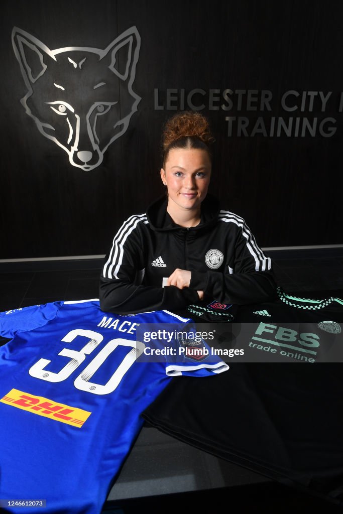 Leicester City Women Unveil New Signing Ruby Mace at Belvoir Drive on ...