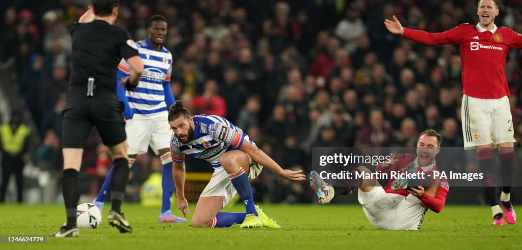 Manchester United v Reading - Emirates FA Cup - Fourth Round - Old Trafford