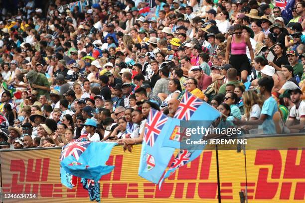 Community Rugby Crowd Australian Sevens Rugby Team Photos and Premium High Res Pictures ...